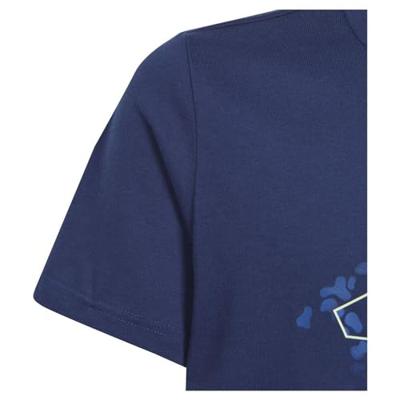 Heren-T-Shirt met Korte Mouwen Adidas Essentials Uni Train Blauw - Maat: 15-16 Jaar