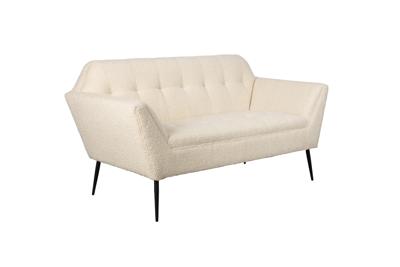Dutchbone 2-zits Bank 'Kate' Bouclé, kleur Beige