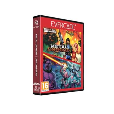 Evercade Metal Dragon / Life on Mars Arcade Cartridge 1