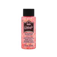 FolkArt • glitterific acrylic paint neon tangerine 59ml - thumbnail