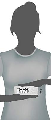 Techno Line 09599 WT 498s Wekker Zendergestuurd Wit Alarmtijden 2