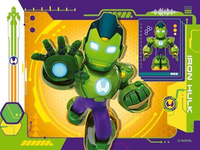 Ravensburger legpuzzel iron man en zijn fantastische vriendjes - 4 puzzels - thumbnail