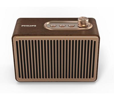 Philips TAVS300 Mono draadloze luidspreker Geelkoper, Hout 4 W Philips TAVS300 Mono draadloze luidspreker Geelkoper, Hout 4 W