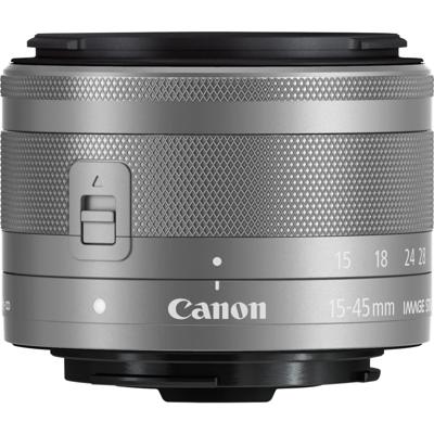 Canon EF-M 15-45mm f/3.5-6.3 IS STM zilver