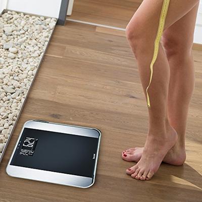 Beurer BF LE 748.17 Analyse-personenweegschaal Digitaal Weegbereik (max.): 150 kg Zwart, Zilver