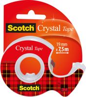 Scotch Plakband Crystal ft 19 mm x 7,5 m, blister met 1 afroller met 1 rolletje - thumbnail