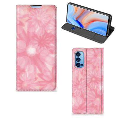 OPPO Reno4 Pro 5G Smart Cover Spring Flowers OPPO Reno4 Pro 5G Smart Cover Spring Flowers
