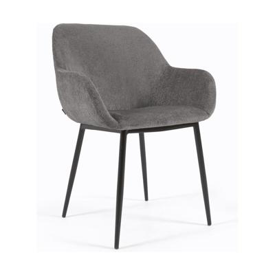 Kave Home Konna Eetkamerstoel - Donkergrijs