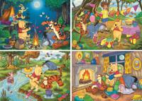 Clementoni Legpuzzel Disney Winnie The Pooh 4 Puzzels 20-180 Stukjes - thumbnail