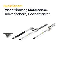 Stiga Benzinemultitool MT 330 | 25,4 cc | 0,7 kW | 2-takt | 5-in-1 287130152/ST2 - thumbnail