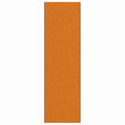 Deurmat Oranje en Zwart 120 x 400 cm Polyamide en PVC