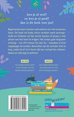 Deltas Boek AVI M3-E3 1-Minuut Verhalen voor de Beginnende Lezer