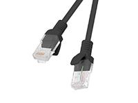 Lanberg Patchcord RJ45 Cat. 5e UTP 5m Zwart - thumbnail