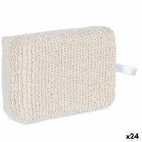 Lichaamsspons Berilo B7081-7 Wit Beige 14 x 5 x 9 cm (24 Stuks) - thumbnail