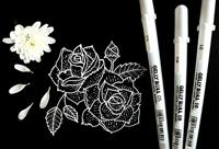 Sakura • gelly roll gelpen 05 wit 3stuks - thumbnail