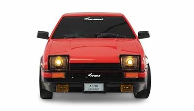 Amewi 1:18 RC auto Elektro Straatmodel AE86 Sprinter Trueno Scale Drift Rood Brushed Achterwielaandrijving RTR 2,4 GHz Incl. accu en laadkabel