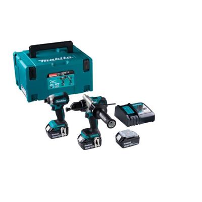 Makita DLX2418TJ Accu Combiset 2-delig (DHP486 + DTD153) 18V 5.0Ah in Mbox