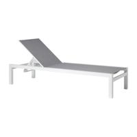 Ligbed Sevilla - grijs - 35x70x190 cm - thumbnail