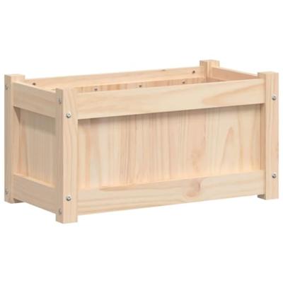 Plantenbakken 2 st cm massief grenenhout