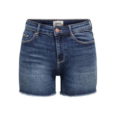 ONLY jeans short ONLBLUSH dark blue denim