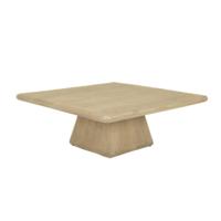 Tower Living Vierkante Salontafel 'Asti' Mangohout, 90 x 90cm, kleur Naturel - thumbnail