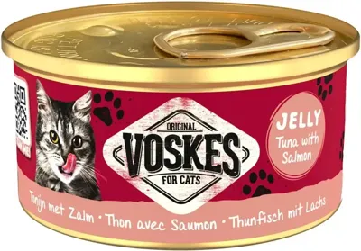 Voskes Tonijn met zalm 85g