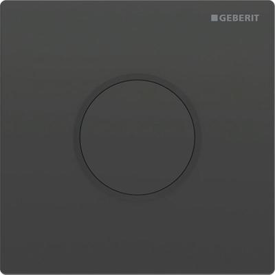 Bedieningsplaat Geberit Type 10 Met Batterijvoeding Round Mat Zwart
