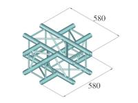ALUTRUSS DECOLOCK DQ4-SPAC41 4-way Cross Piece bk - thumbnail