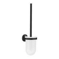 GROHE Essentials Toiletborstelhouder - wandmontage - rond - open - matte black 1024682430 - thumbnail