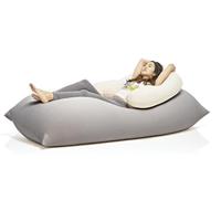 Terapy Baloo zitzak - Lichtgrijs | 180cm x 80cm x 50cm - thumbnail