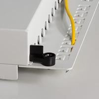 LogiLink NP0060 24 poorten Patchpaneel 483 mm (19) CAT 6A 1 HE Grijs - thumbnail