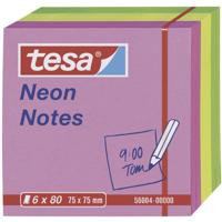tesa Plaknotitie 56004-00-00 75 mm x 75 mm Pink, Geel, Groen 480 vellen - thumbnail