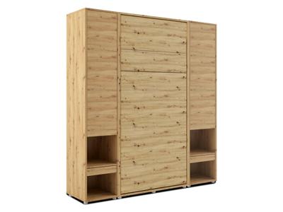 Opklapbed CONCEPTION PRO 90x200 cm artisan eik (verticaal) met kasten Opklapbed CONCEPTION PRO 90x200 cm artisan eik (verticaal) met kasten