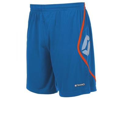 Stanno 420117 Pisa Short - Blue-Shocking Orange - XXL
