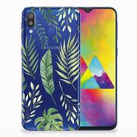 Samsung Galaxy M20 (Power) | TPU Case | Leaves - thumbnail