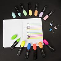 Schneider Schreibgeräte Textmarker Textmarker Job pastell Etui 6 Stück 50-115097 1 stuk(s) - thumbnail