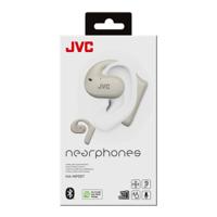 JVC HA-NP35T-W-U Nearphones ,True Wireless Earbuds, Open Ear Design, Noise Cancelling voor duidelijk begrijpen, waterbescherming (IPX4), microfoon-muting-functie, 17 uur afspelen, Bluetooth 5.1, Wit - thumbnail