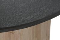 Hoofdtafel Home ESPRIT Natuurlijk Donkerbruin Spar 90 x 90 x 40 cm - thumbnail