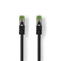 CAT7-Kabel | PiMF | RJ45 Male | RJ45 Male | 3.00 m | Rond | LSZH | Zwart | Polybag - thumbnail