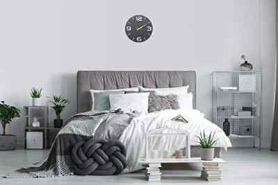 TFA Dostmann 60.3536.10 Wandklok Zendergestuurd 35 cm x 3.5 cm Antraciet TFA Dostmann 60.3536.10 Wandklok Zendergestuurd 35 cm x 3.5 cm Antraciet