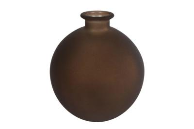 Vaas Artemis S mat bruin glas 16x16x18cm