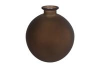 Vaas Artemis S mat bruin glas 16x16x18cm - thumbnail