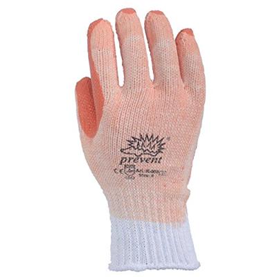 Handschoen Prevent oranje maat 9