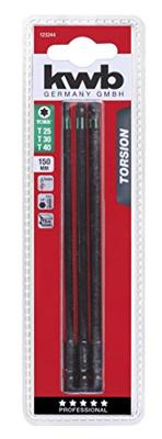 Torsie bitset T25 T30 T40 150 mm Torx kaart Eurofix - Eurofix Torsie bitset T25 T30 T40 150 mm Torx kaart Eurofix - Eurofix