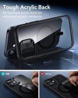 ESR Case Apple iPhone 17 Zwart, Transparant - thumbnail