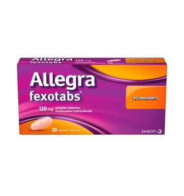 Allegra Fexotabs 120mg Tabletten Allegra Fexotabs 120mg Tabletten