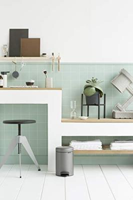 Brabantia pedaalemmer Newlcon 3 liter platinum - thumbnail
