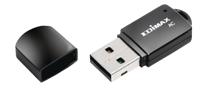 Edimax Draadloze USB-Adapter AC600 2.4/5 GHz (Dual Band) Zwart | 1 stuks - EW-7811UTC EW-7811UTC - thumbnail