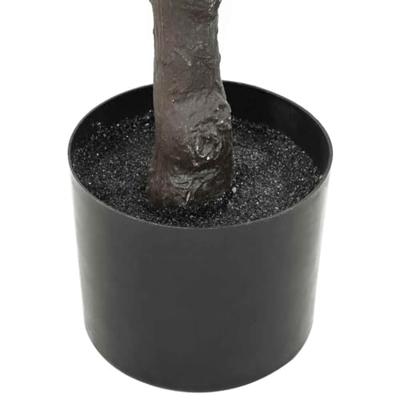 Kunstfuxus boom 480 bladeren 130 cm groen