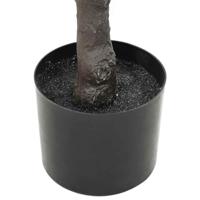 Kunstfuxus boom 480 bladeren 130 cm groen - thumbnail